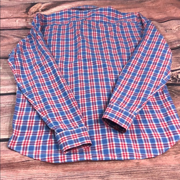 Jeremy argyle button down shirt red white blue - Picture 7 of 8